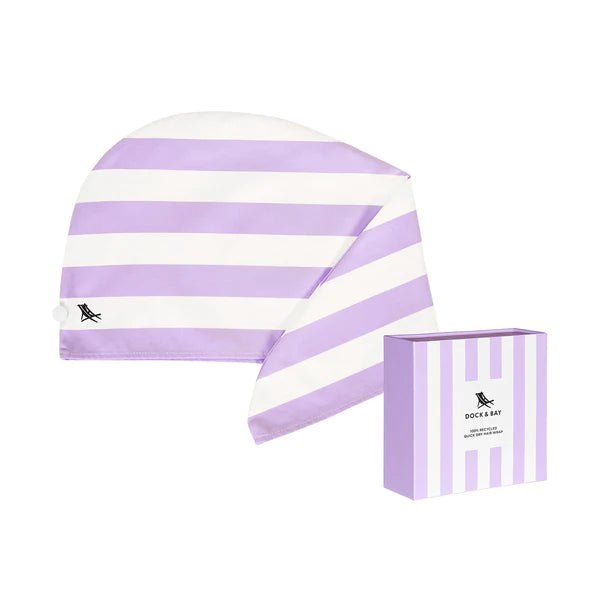Hair Wrap - Quick Dry Hair Towel - Lombok Lilac