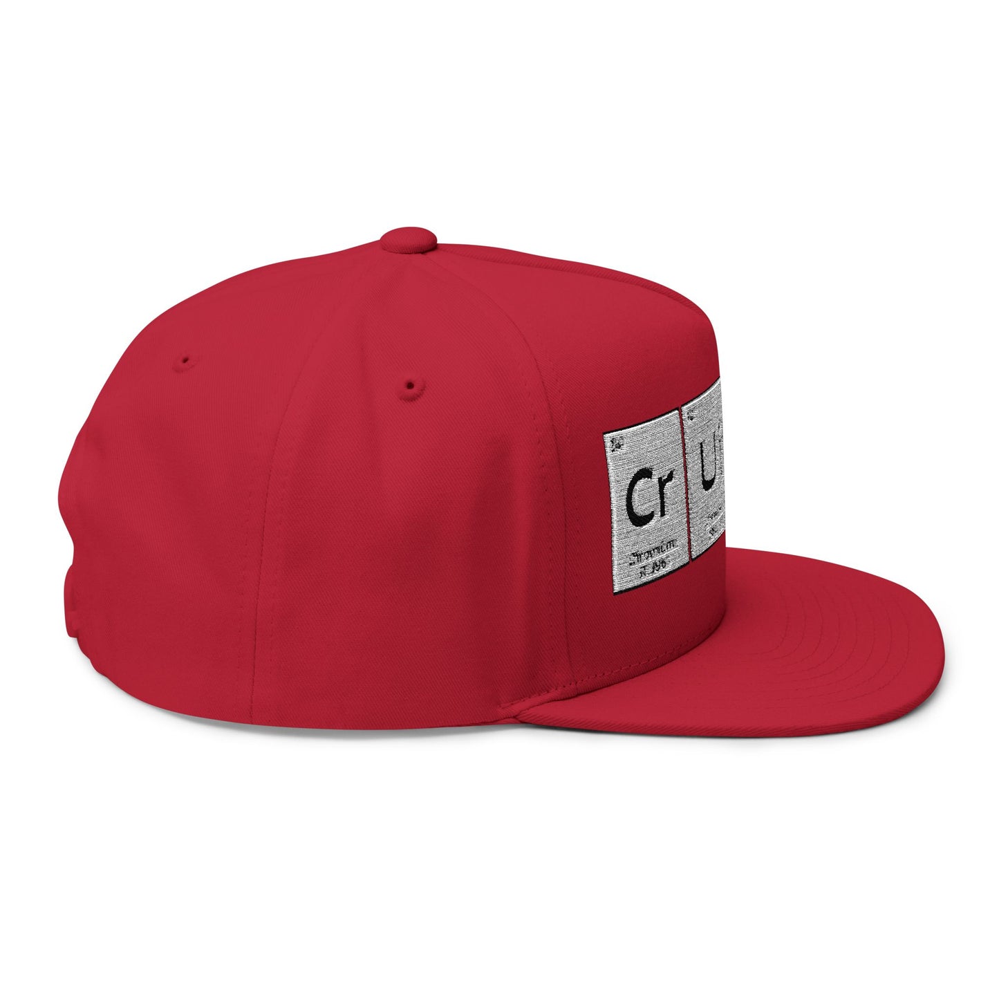 Cruise On-Embroidered Flat Bill Cap