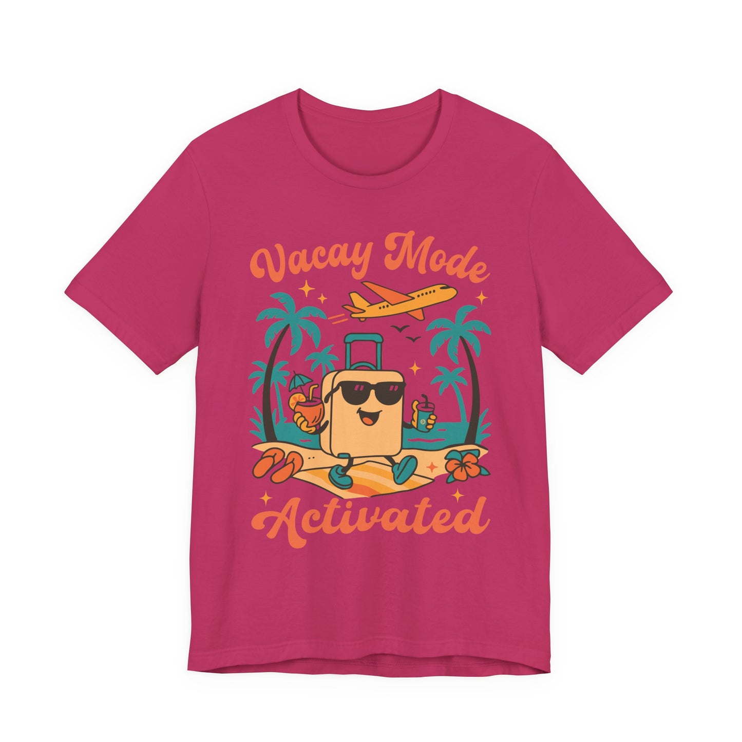 Vacation Mode Activated–Unisex Jersey Short Sleeve Tee–EXPRESS DELIVERY*
