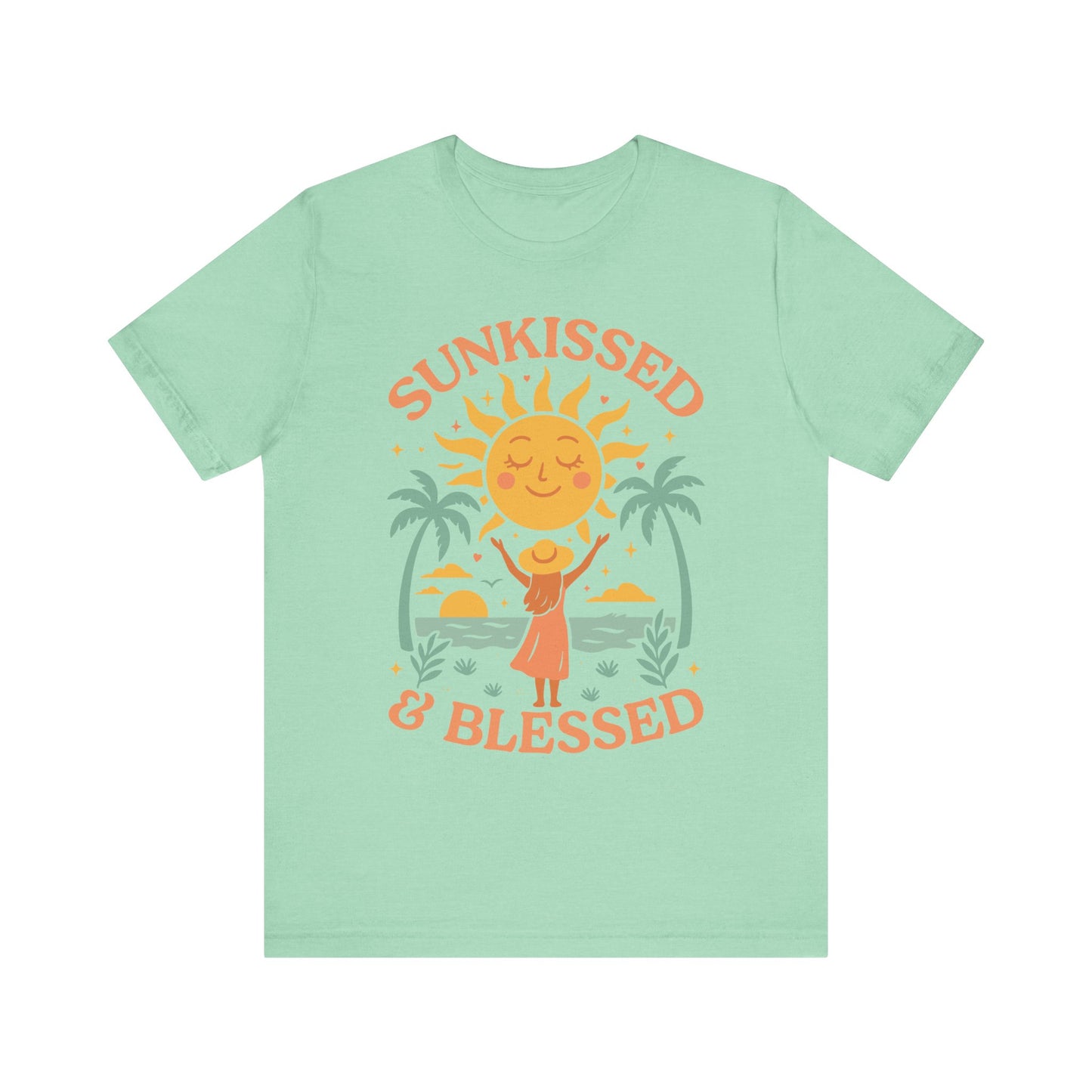 Sun Kissed & Blessed–Unisex Jersey Short Sleeve Tee–EXPRESS DELIVERY*