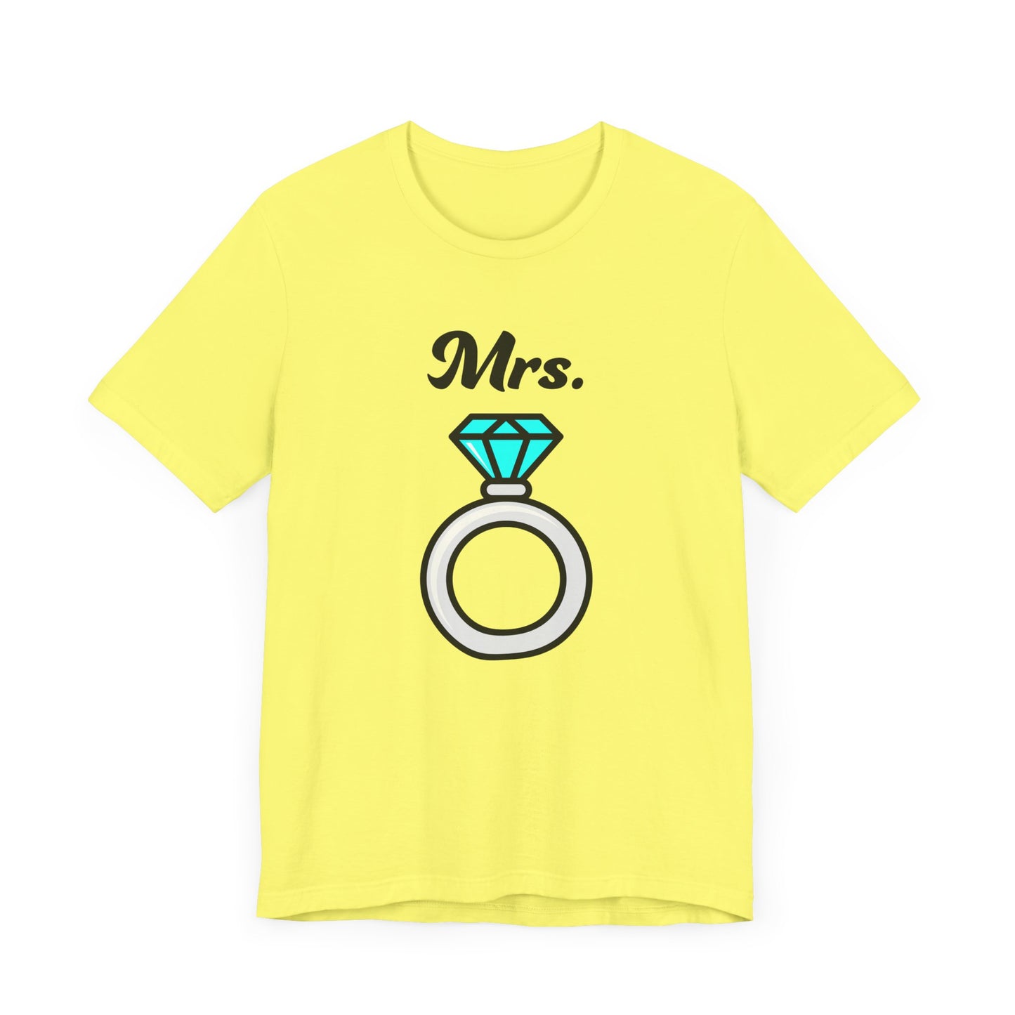 Mrs. Wedding Band–Women's Jersey Short Sleeve Tee–EXPRESS DELIVERY*