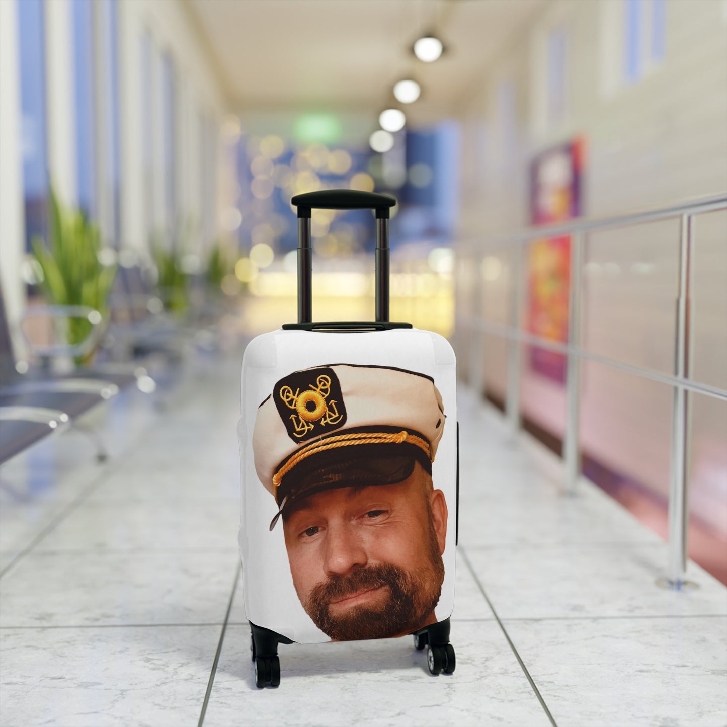 Custom Luggage Cover–(Your Face Here)