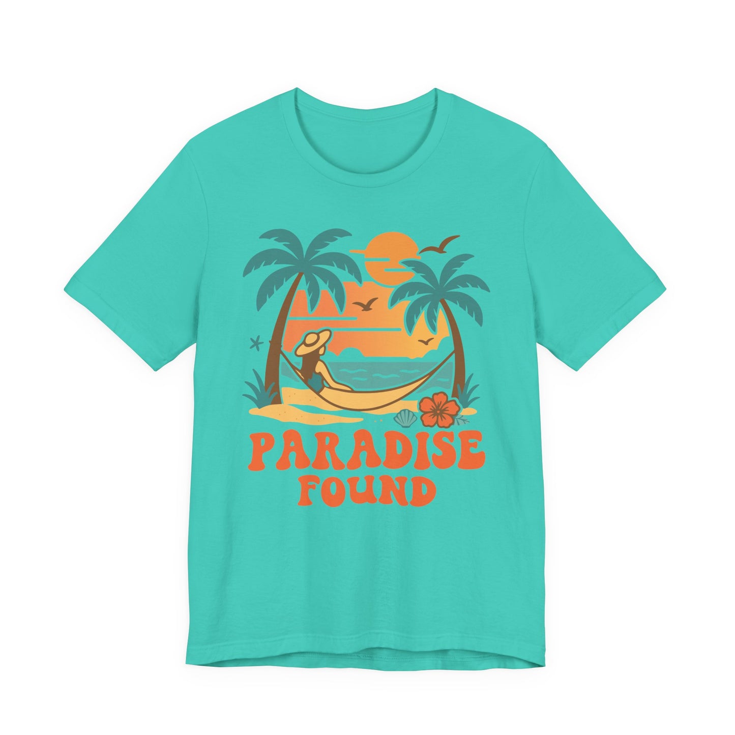 Paradise Found–Unisex Jersey Short Sleeve Tee–EXPRESS DELIVERY*