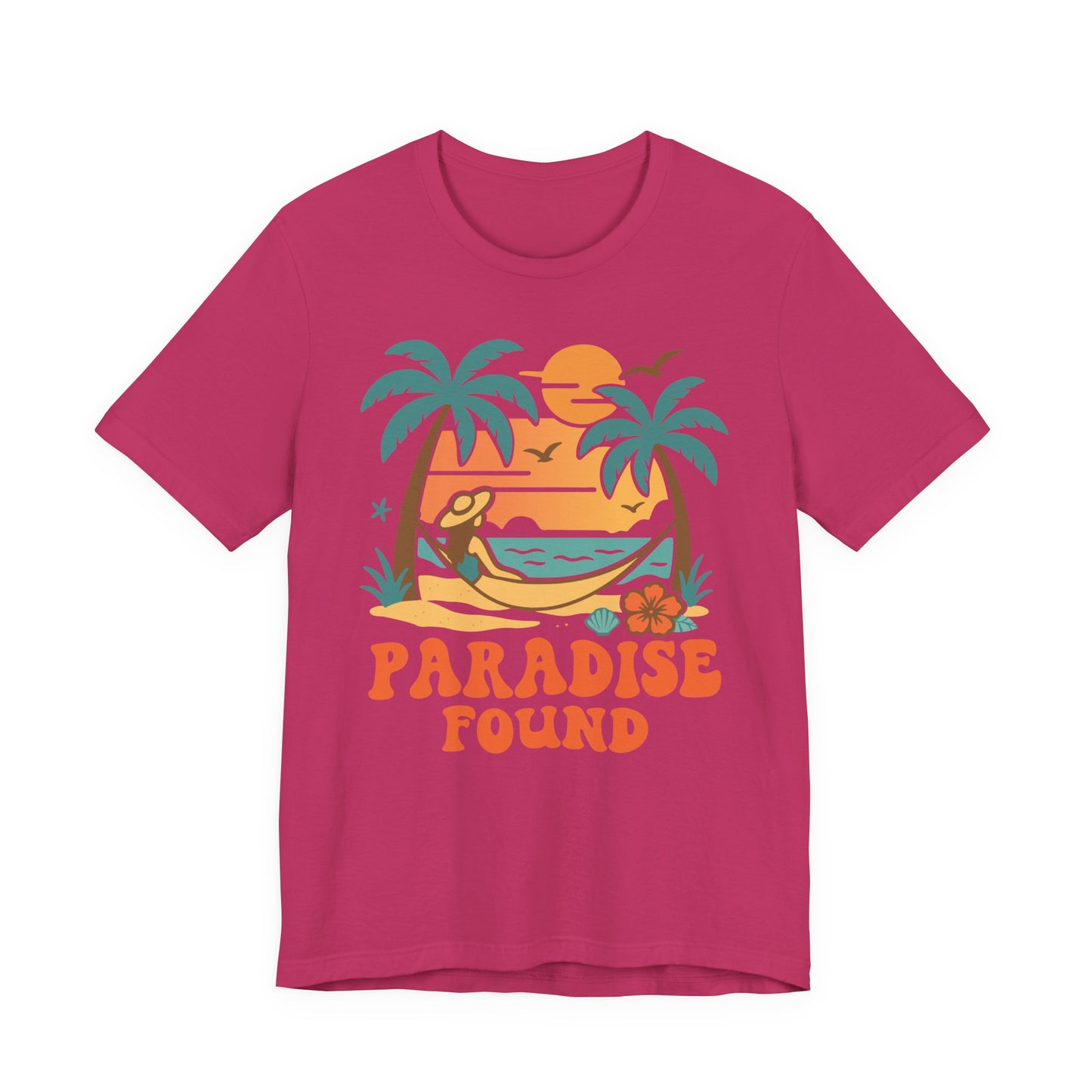 Paradise Found–Unisex Jersey Short Sleeve Tee–EXPRESS DELIVERY*