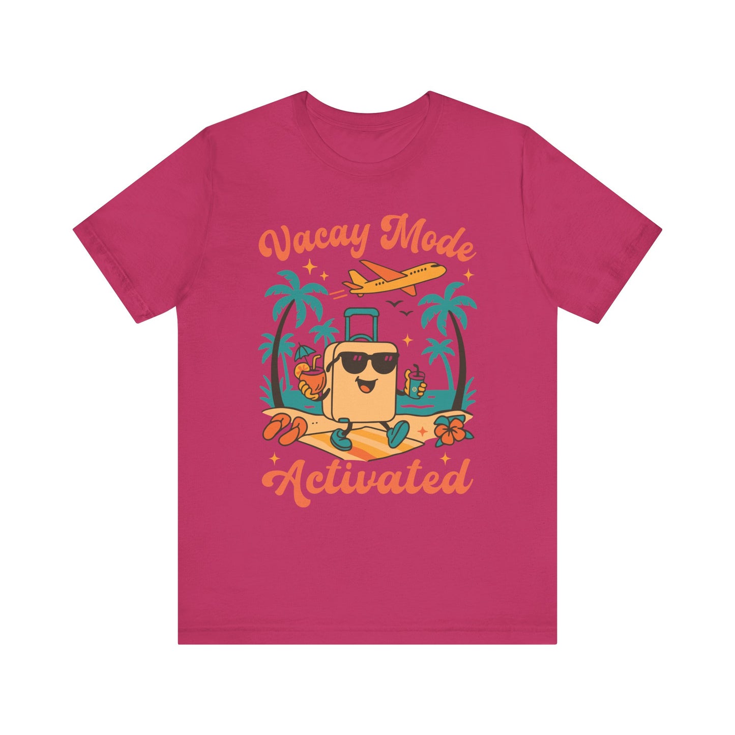 Vacation Mode Activated–Unisex Jersey Short Sleeve Tee–EXPRESS DELIVERY*