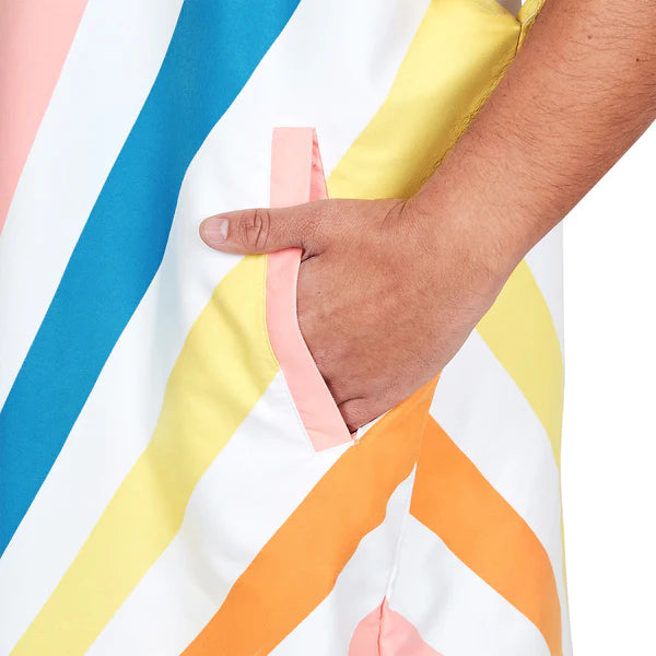 Poncho - Hooded Towel - Rising Sun