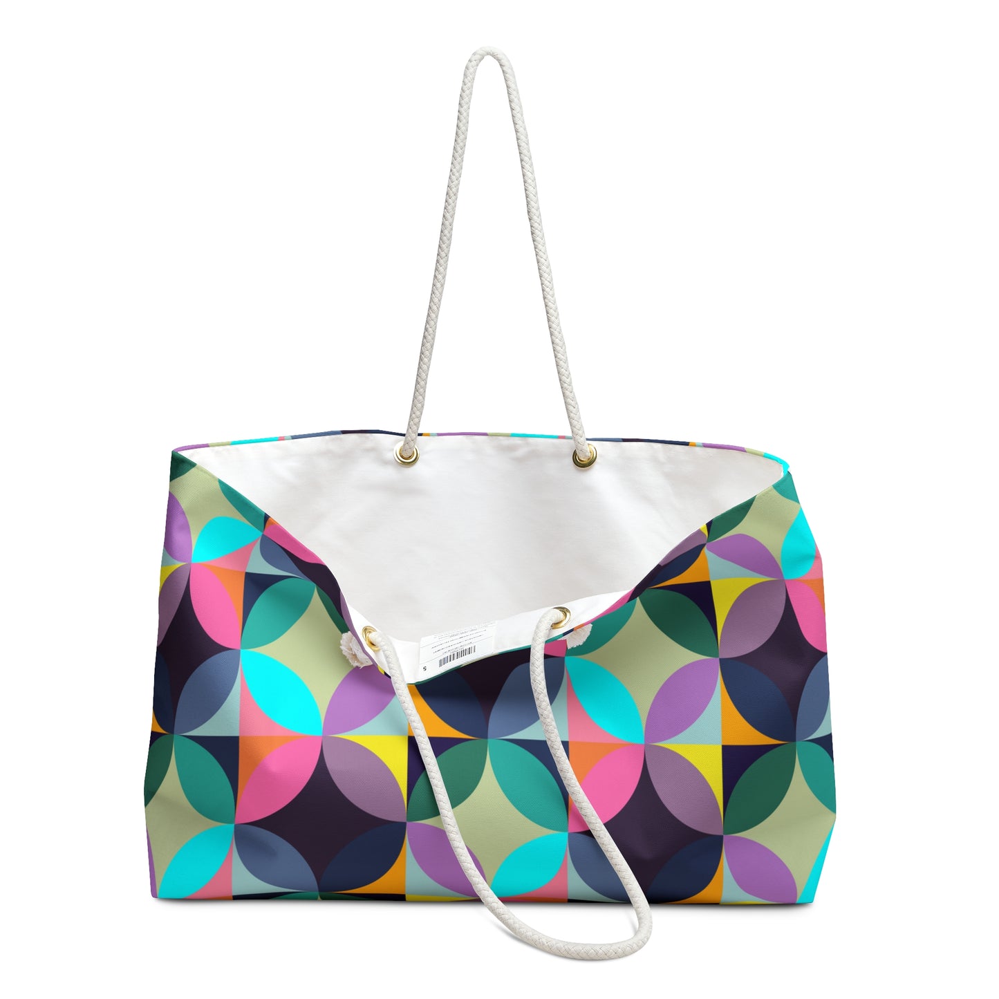 Multi Color Circle Pattern–Weekender Bag
