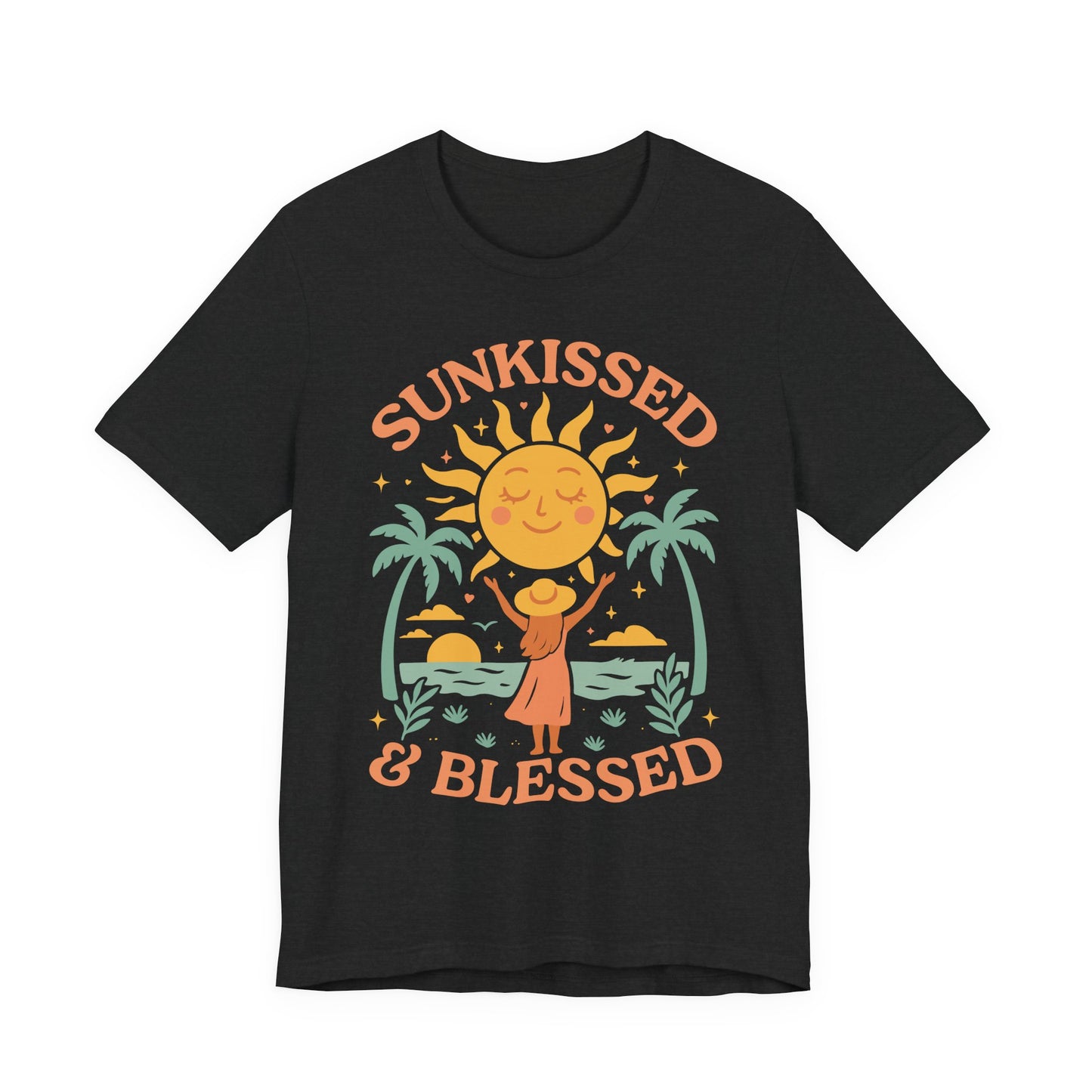 Sun Kissed & Blessed–Unisex Jersey Short Sleeve Tee–EXPRESS DELIVERY*