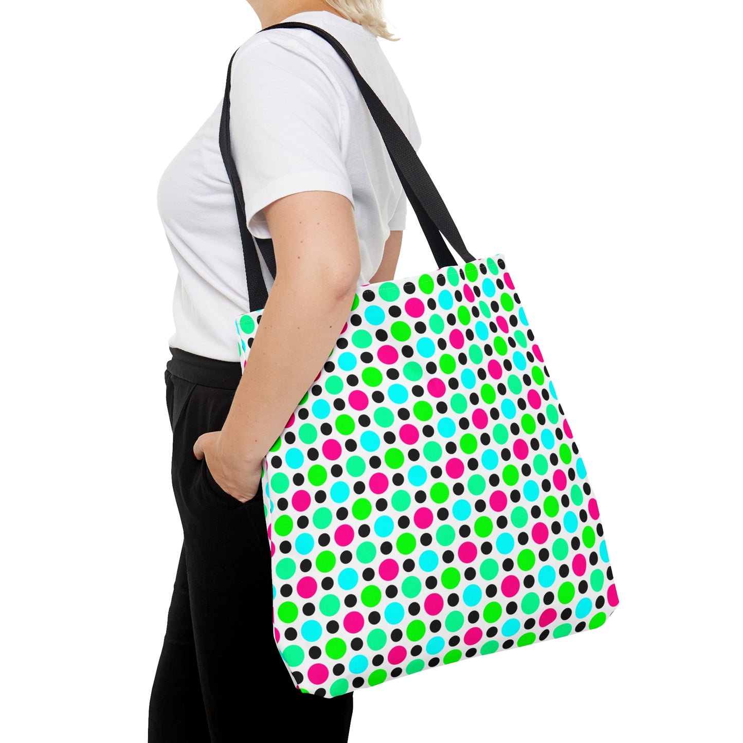 Tropical Circle Pattern v2–Tote Bag (AOP)