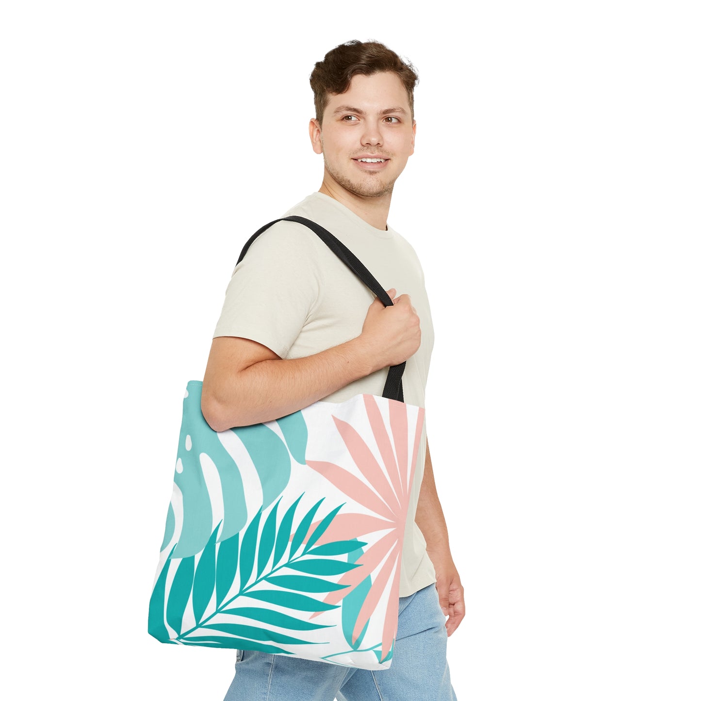 Tropical Pastels-Tote Bag (AOP)