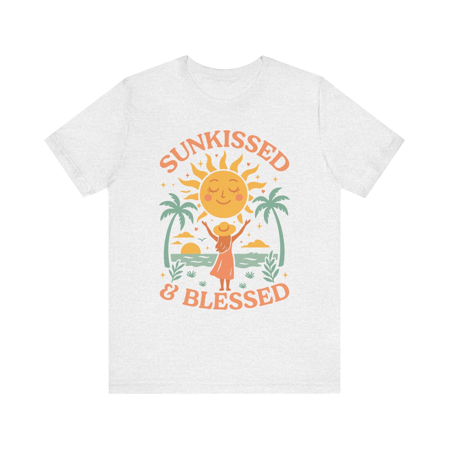Sun Kissed & Blessed–Unisex Jersey Short Sleeve Tee–EXPRESS DELIVERY*