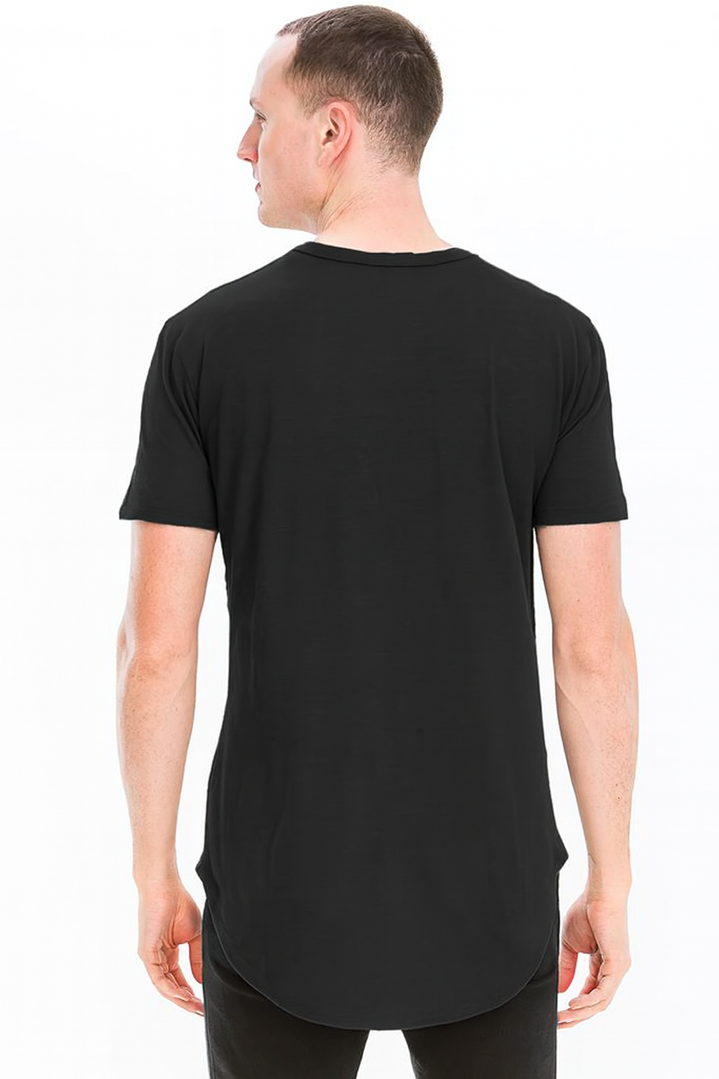 SHORT SLEEVE 4 BUTTON HENLEY SHIRT