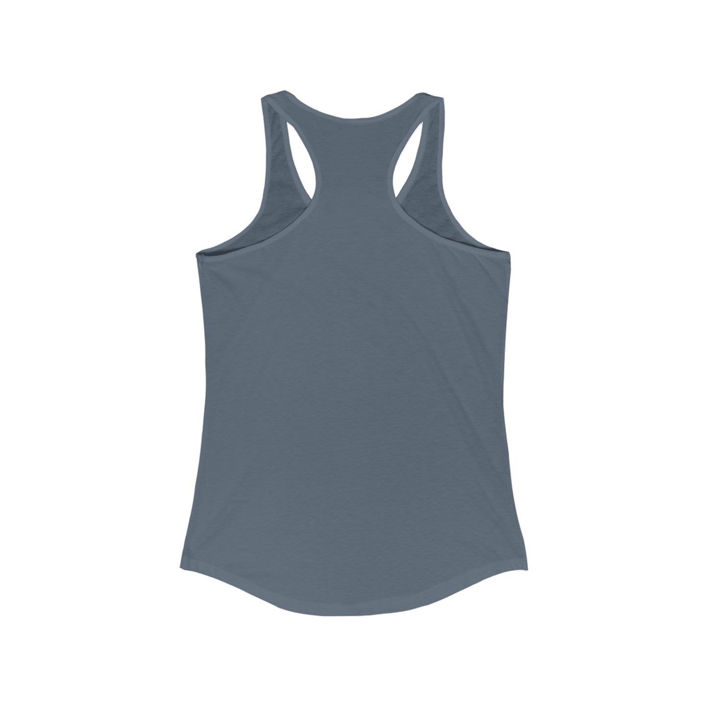 Muster Drill Interrupting Bar Service Since 1972–Women's Ideal Racerback Tank