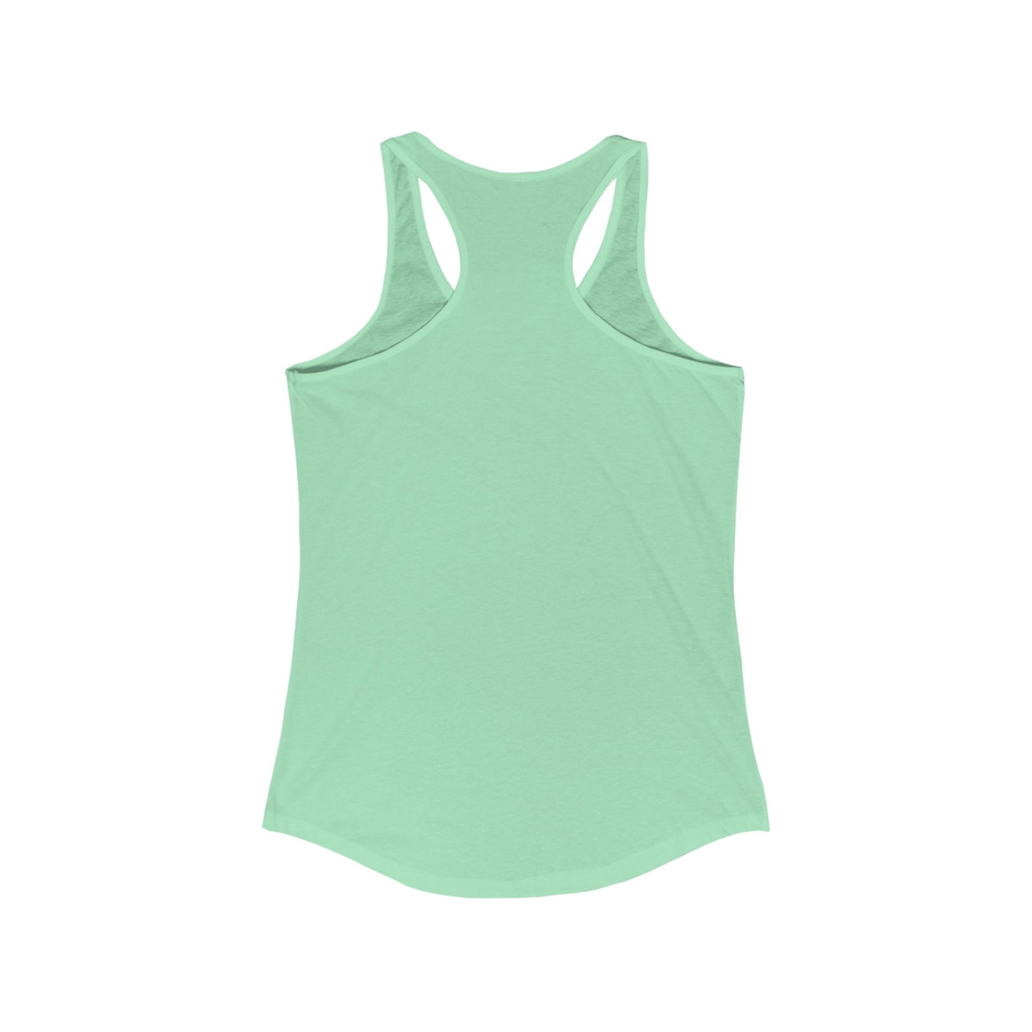 Muster Drill Interrupting Bar Service Since 1972–Women's Ideal Racerback Tank