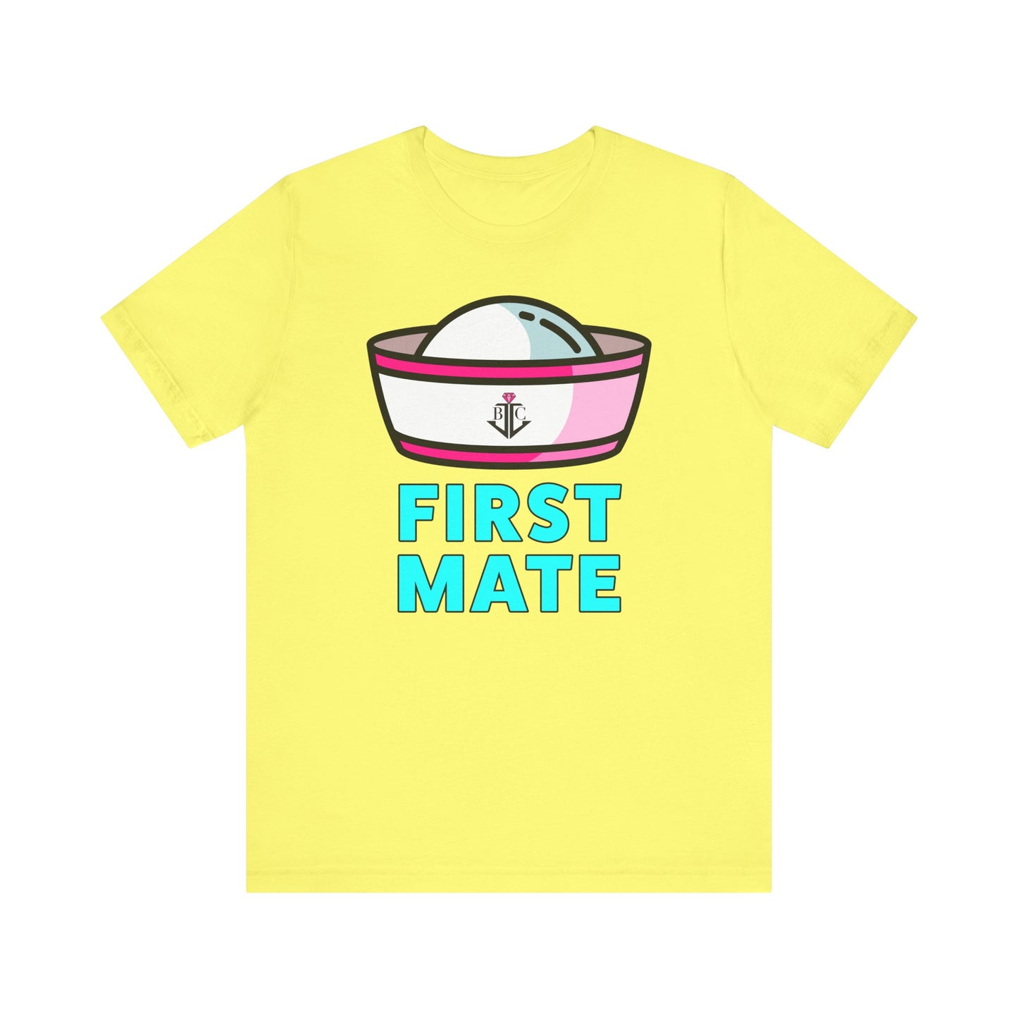Cruise Crew, First Mate–Unisex Jersey Short Sleeve Tee–EXPRESS DELIVERY*