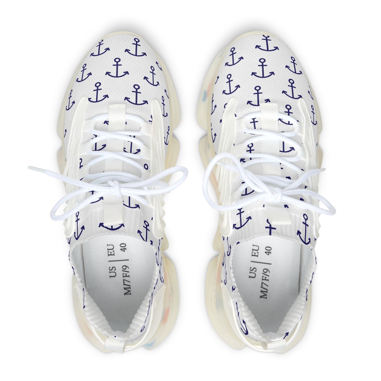 Anchors Away–Women's Mesh Sneakers