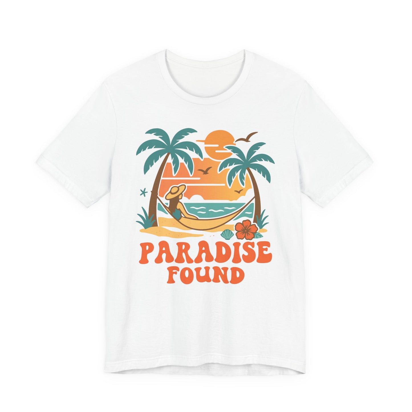 Paradise Found–Unisex Jersey Short Sleeve Tee–EXPRESS DELIVERY*