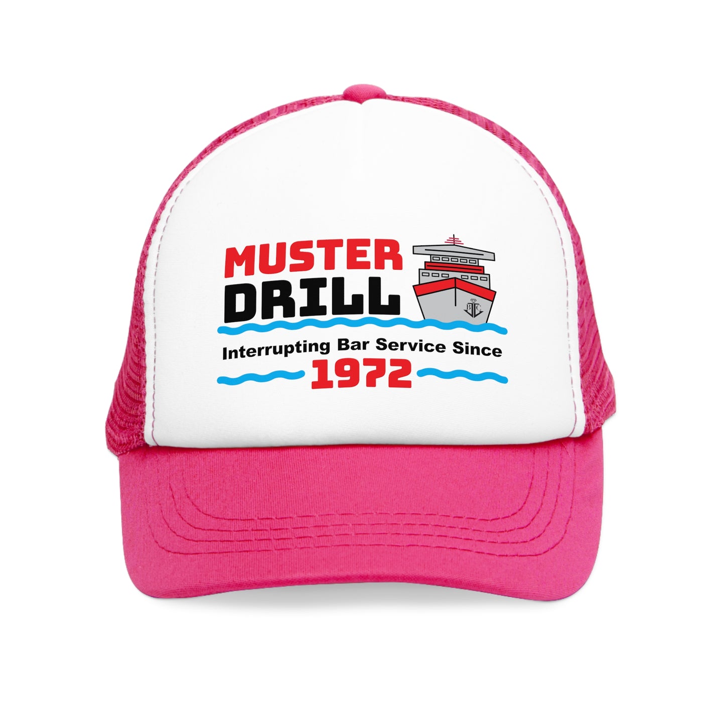 Muster Drill Interrupting Bar Service Since 1972–Mesh Cap