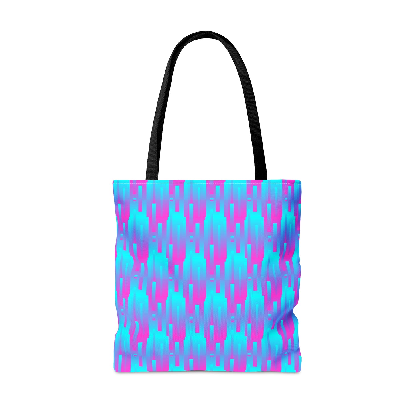 Pink & Blue Lines–Baby Blue-–Tote Bag (AOP)