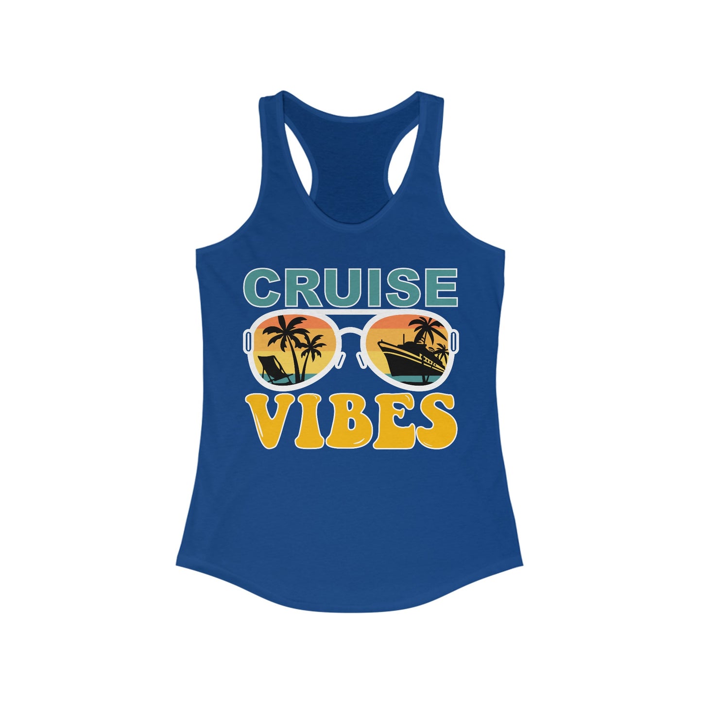 Cruise Vibes–Women's Ideal Racerback Tank