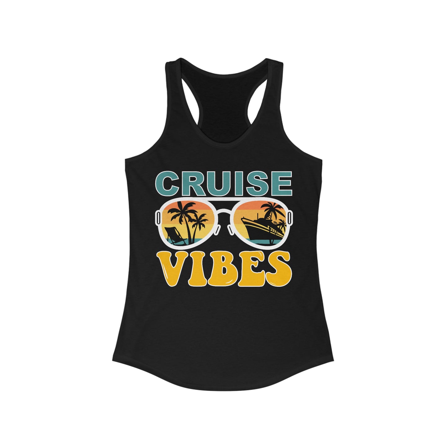 Cruise Vibes–Women's Ideal Racerback Tank