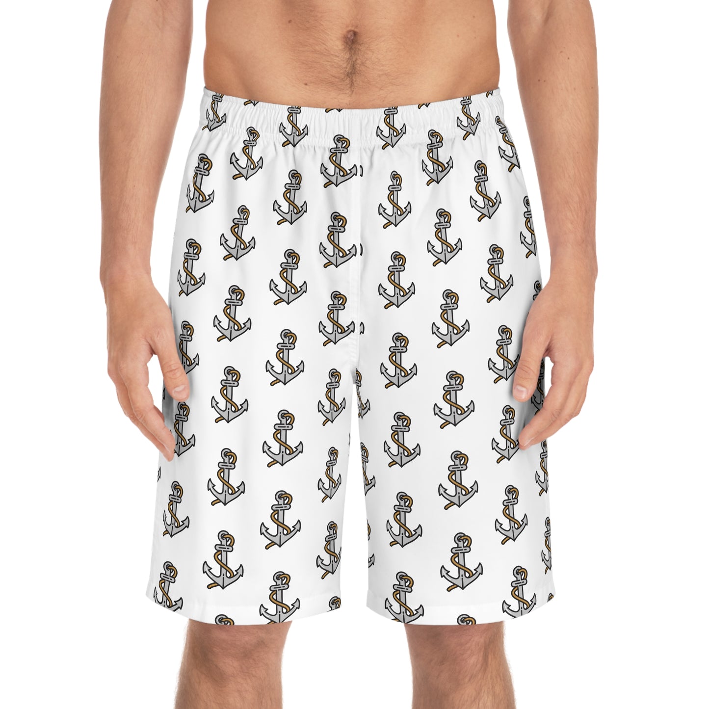 Anchors Away–Men's Board Shorts (AOP)