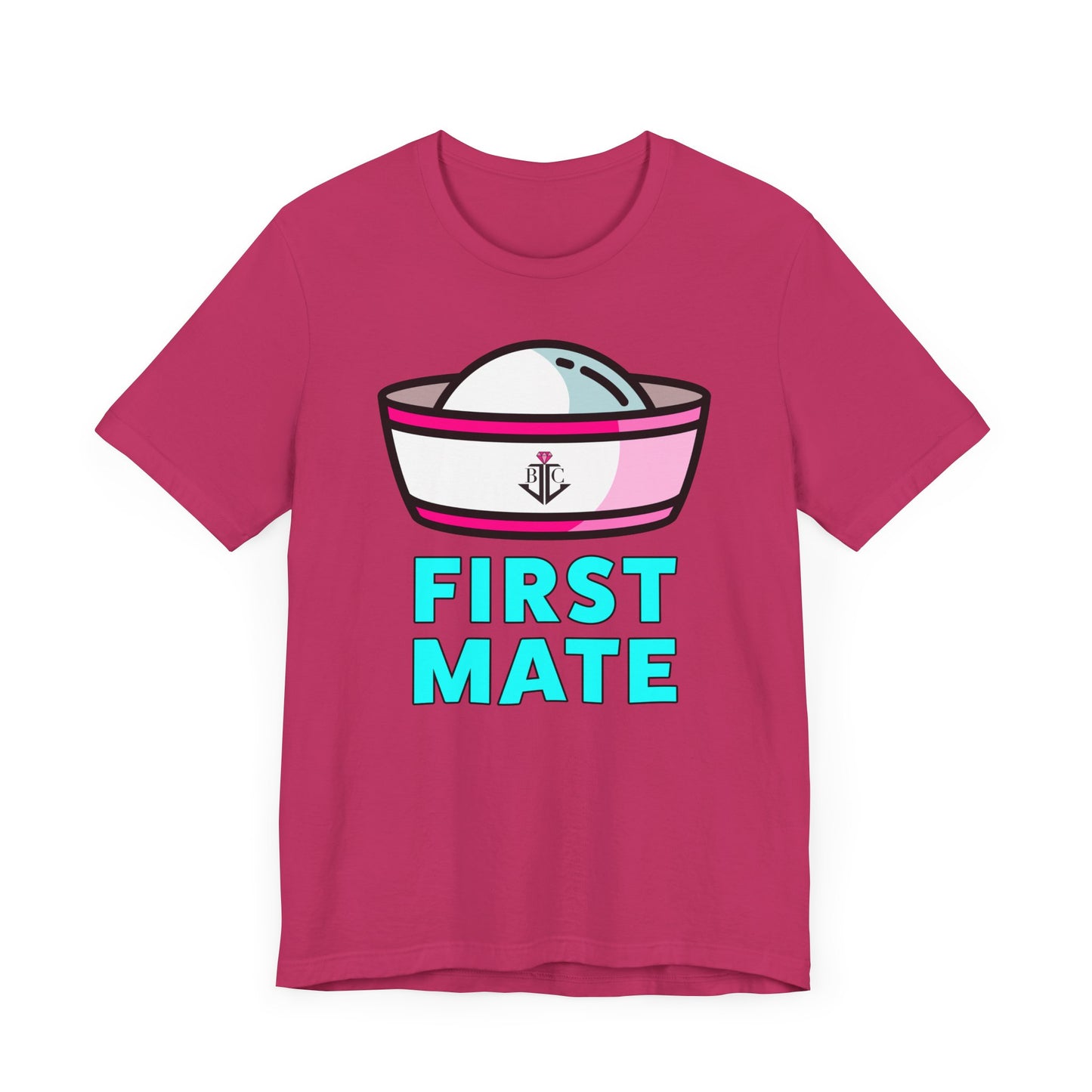 Cruise Crew, First Mate–Unisex Jersey Short Sleeve Tee–EXPRESS DELIVERY*