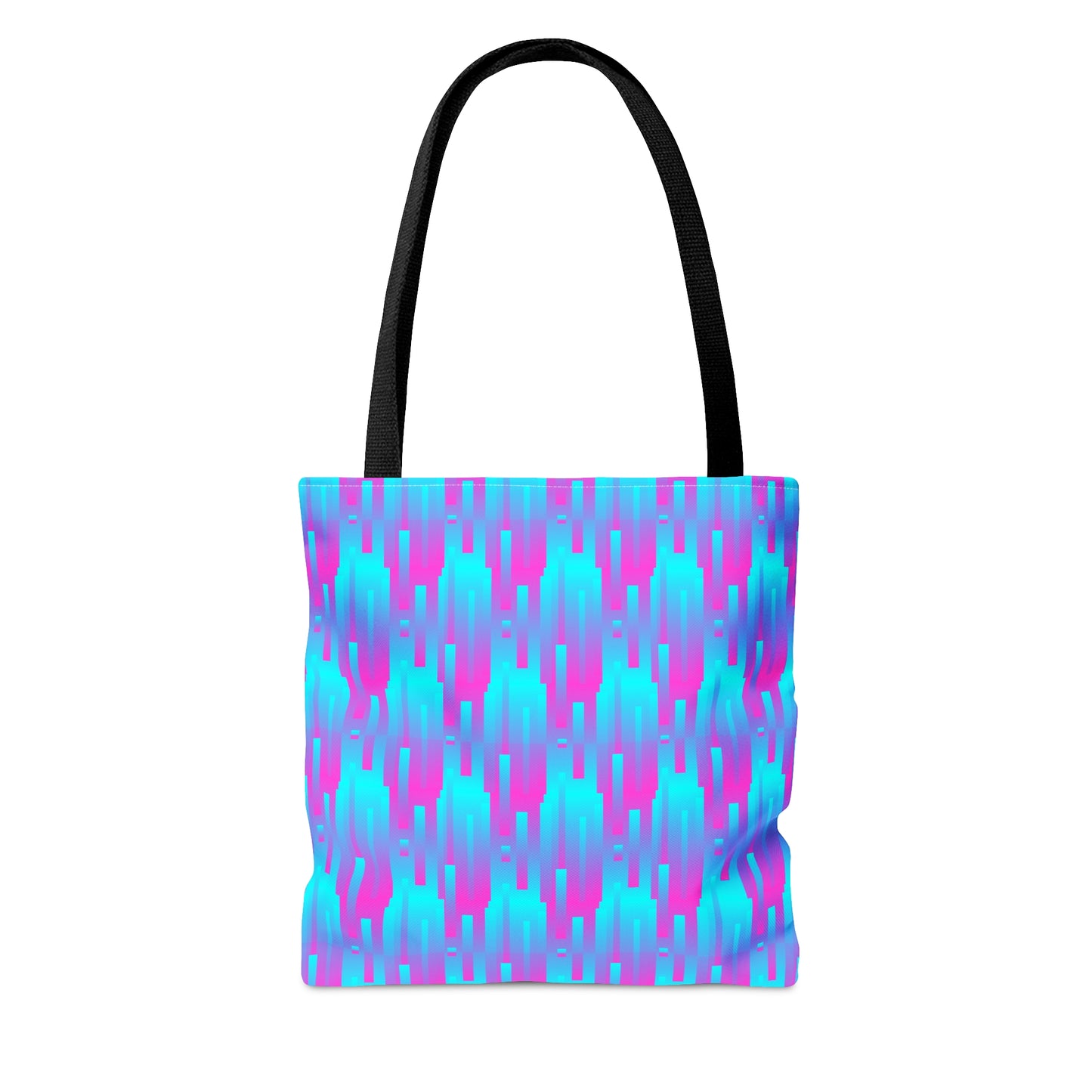 Pink & Blue Lines–Baby Blue-–Tote Bag (AOP)