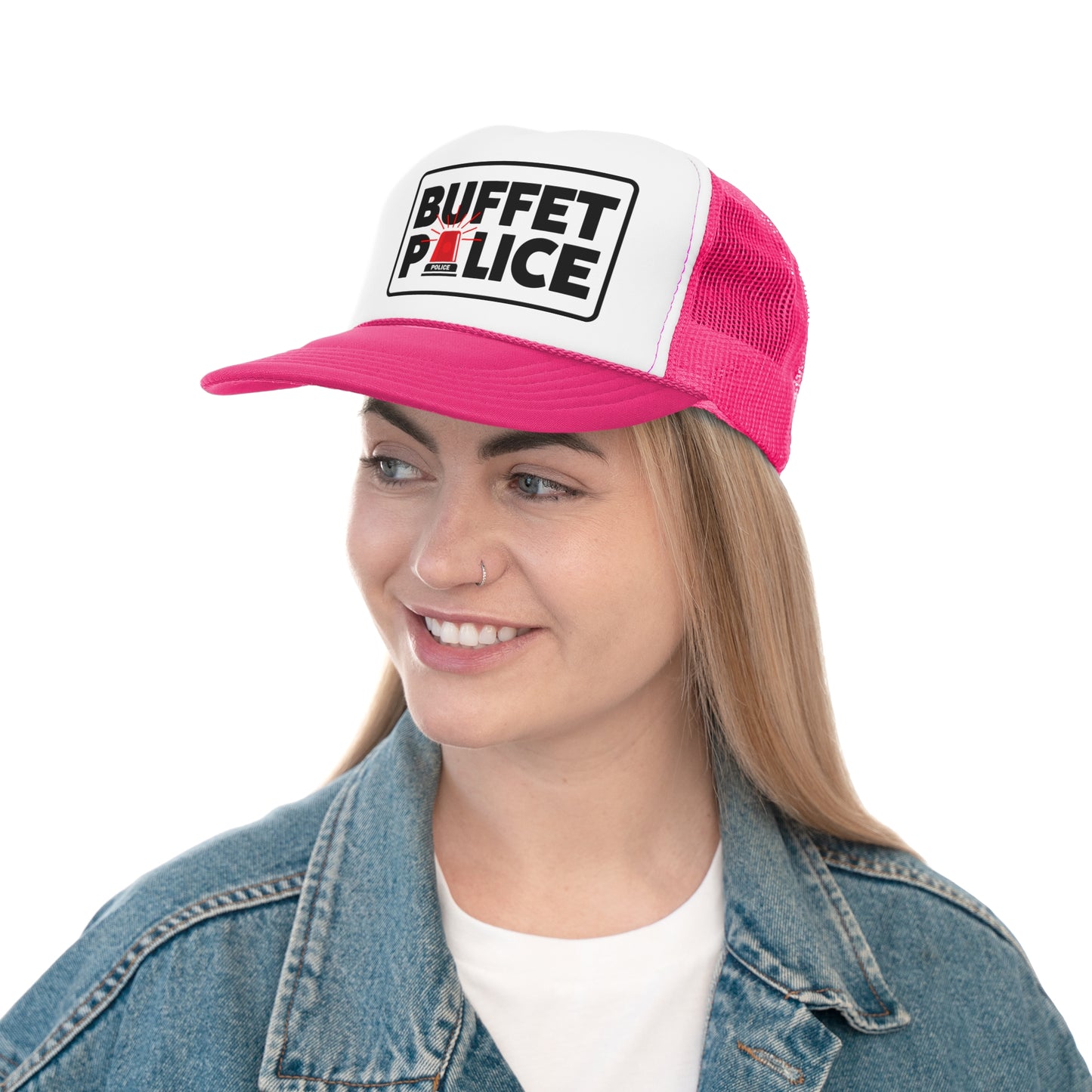 Buffet Police-Red Siren-Trucker Hat