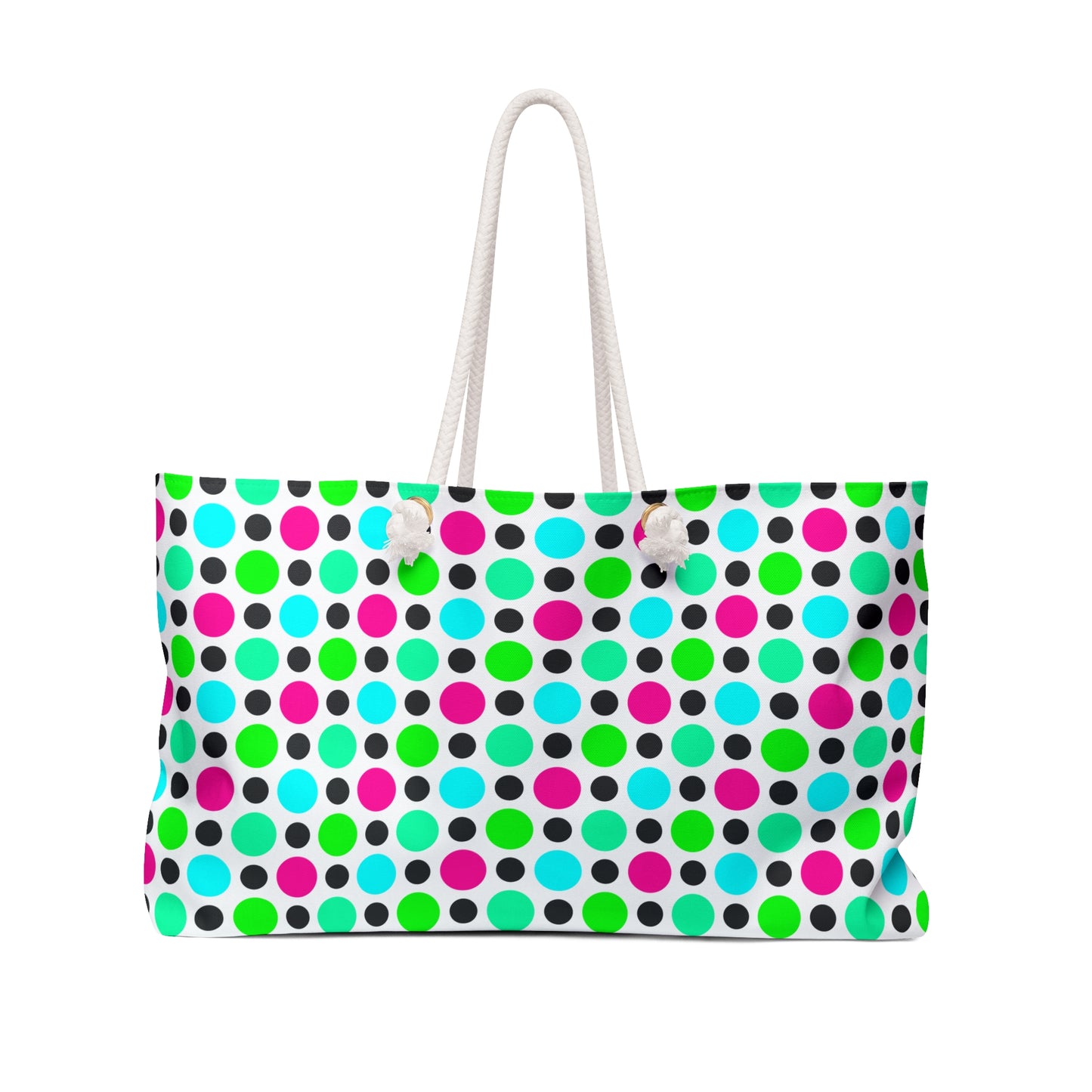 Tropical Circle Pattern v2–Weekender Bag