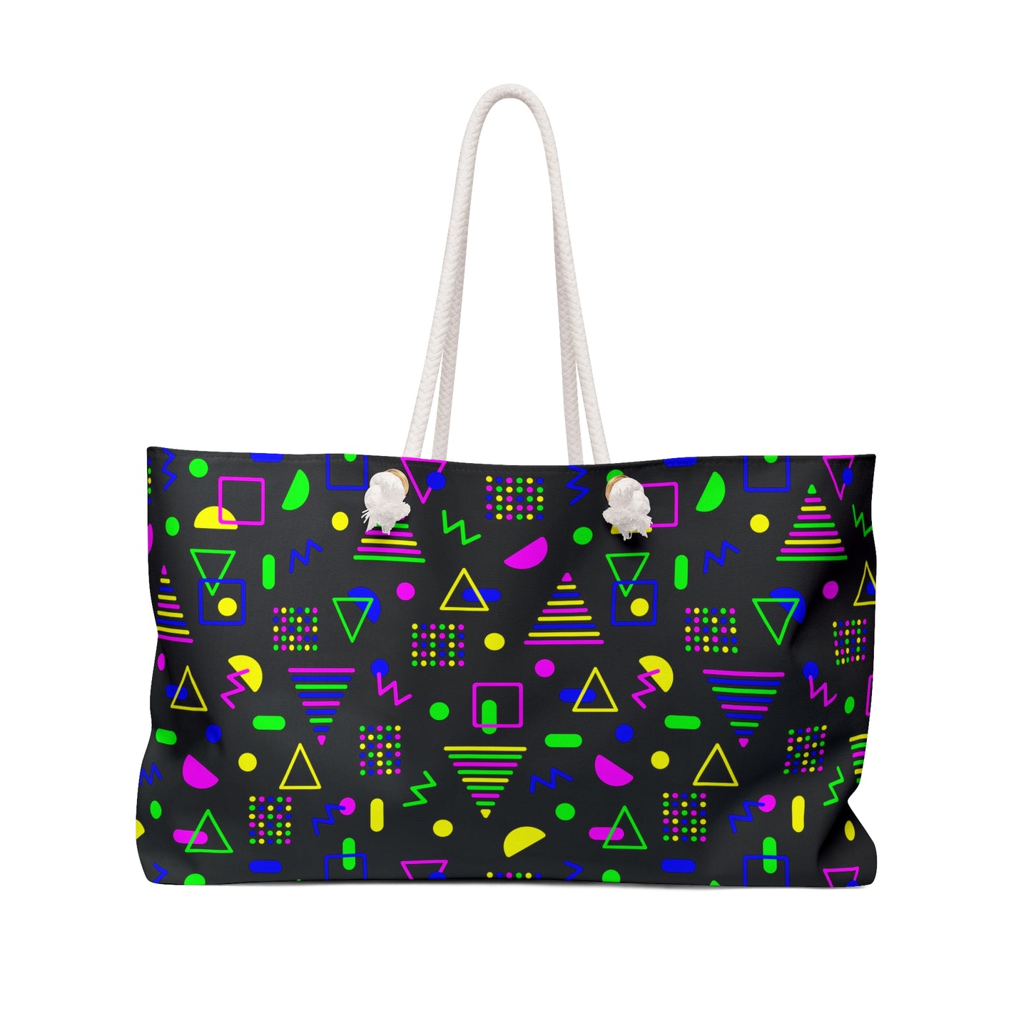 Neon Shapes-Weekender Bag