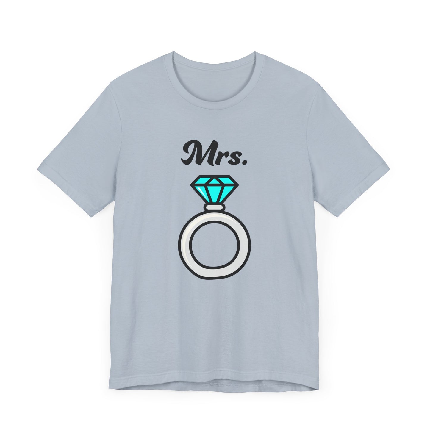 Mrs. Wedding Band–Women's Jersey Short Sleeve Tee–EXPRESS DELIVERY*