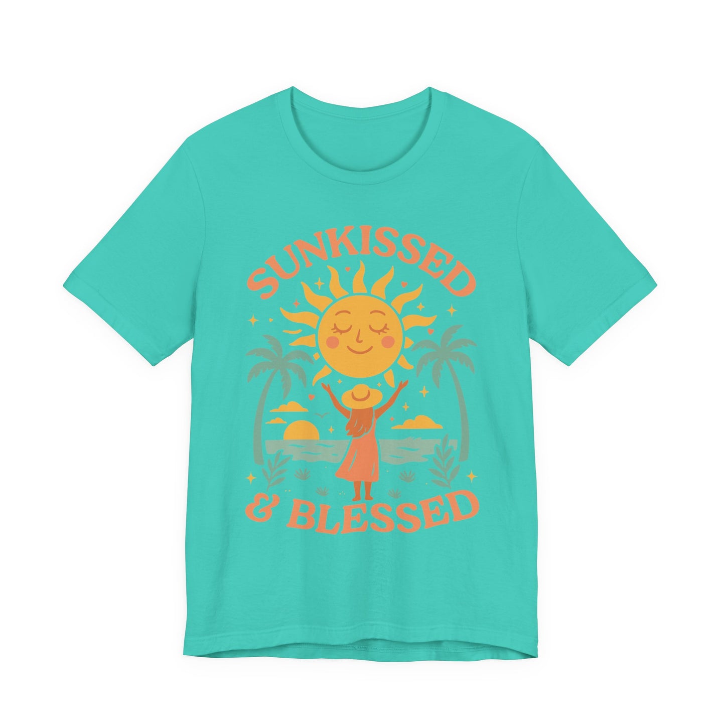 Sun Kissed & Blessed–Unisex Jersey Short Sleeve Tee–EXPRESS DELIVERY*