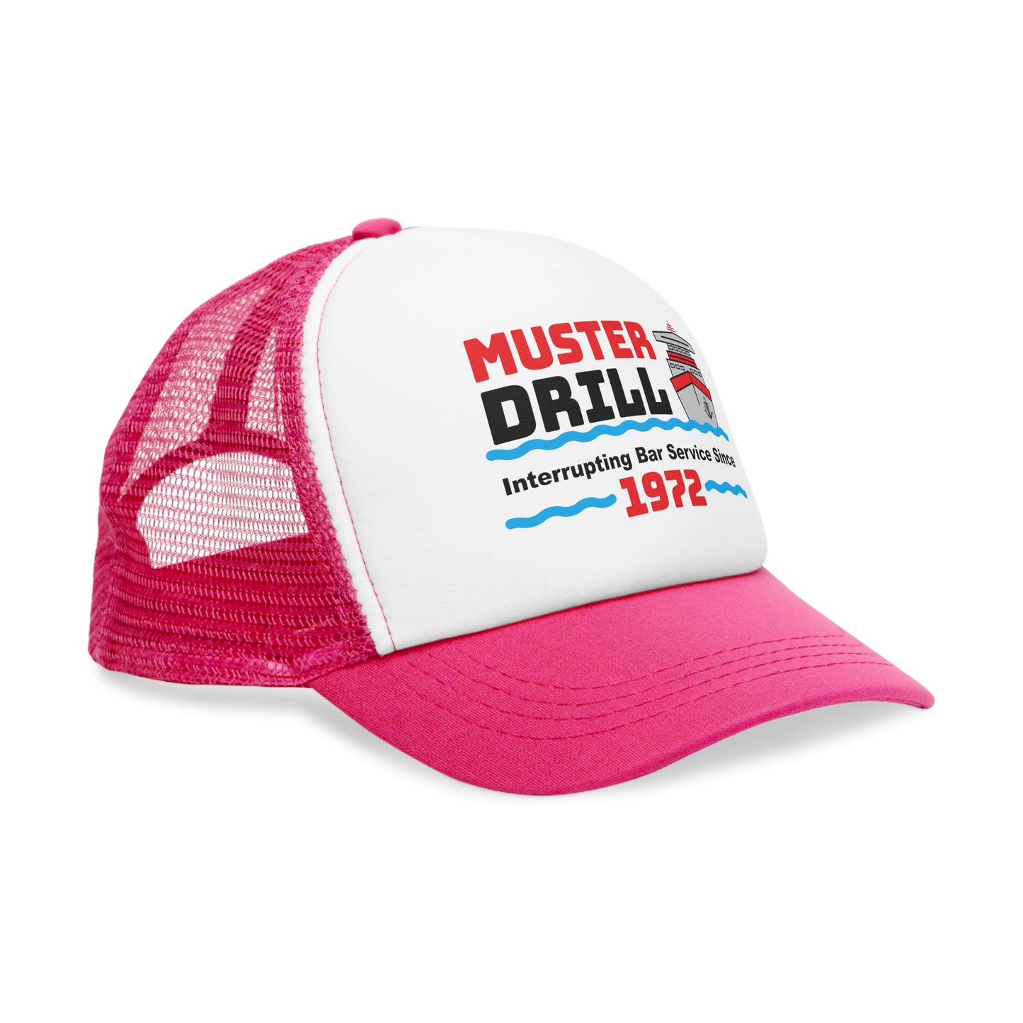 Muster Drill Interrupting Bar Service Since 1972–Mesh Cap