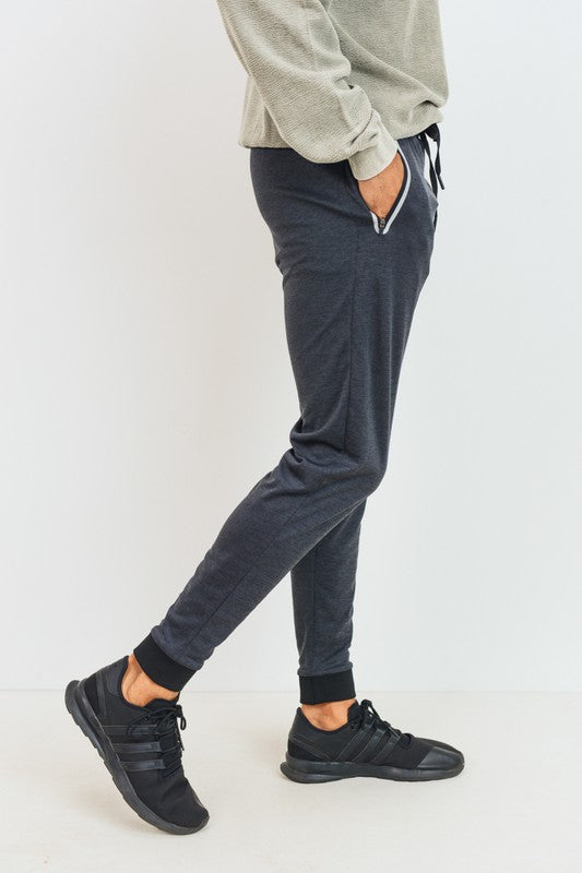 Mono B MEN - Sleek Active Cuffed Joggers