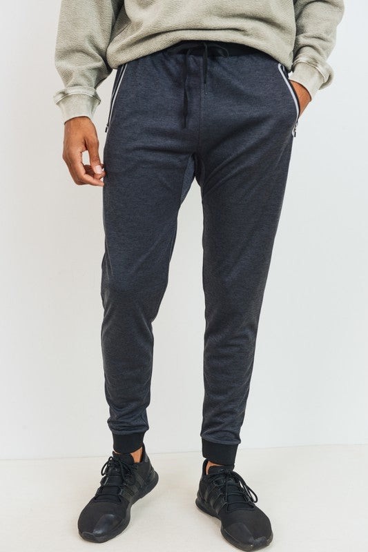 Mono B MEN - Sleek Active Cuffed Joggers