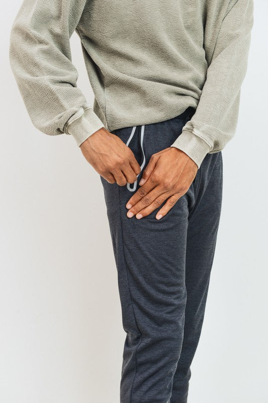 Mono B MEN - Sleek Active Cuffed Joggers