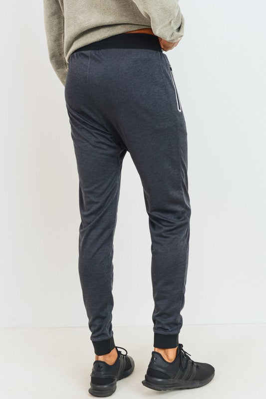 Mono B MEN - Sleek Active Cuffed Joggers