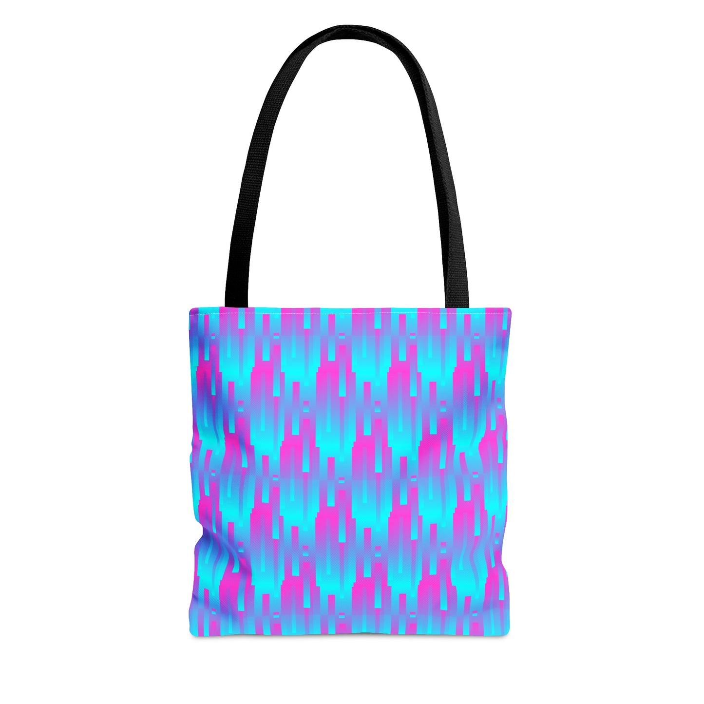 Pink & Blue Lines–Baby Blue-–Tote Bag (AOP)