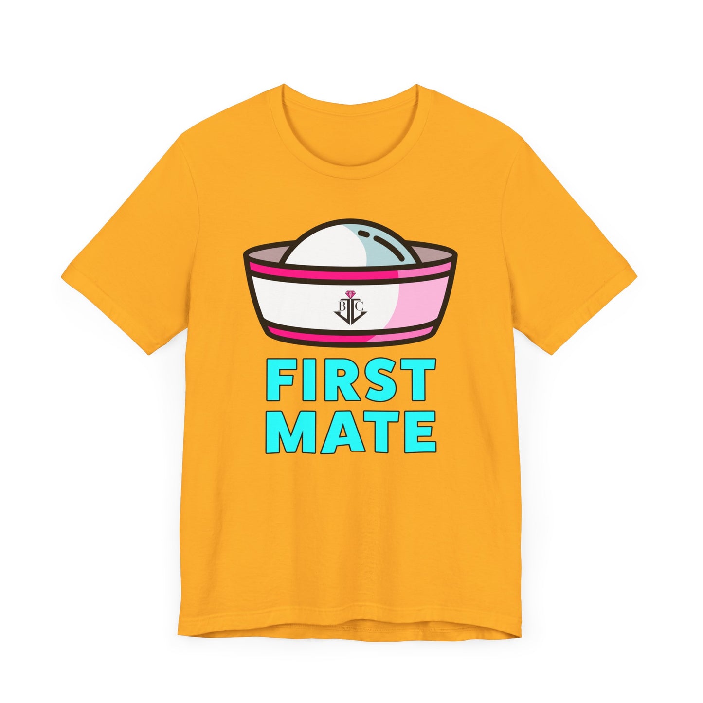 Cruise Crew, First Mate–Unisex Jersey Short Sleeve Tee–EXPRESS DELIVERY*