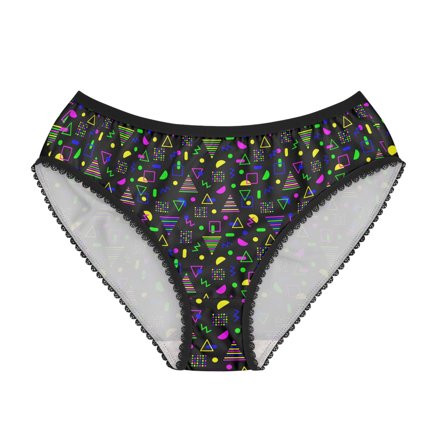 Neon Shapes–Women's Briefs (AOP)