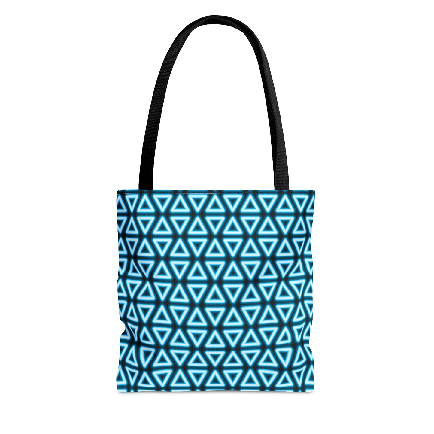 Neon Triangle Pattern–Tote Bag (AOP)