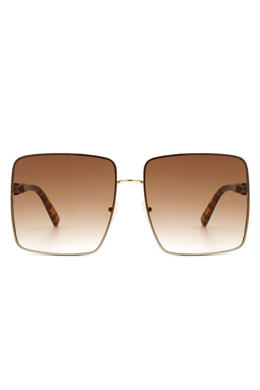 Classic Square Fashion Oversize Sunglasses