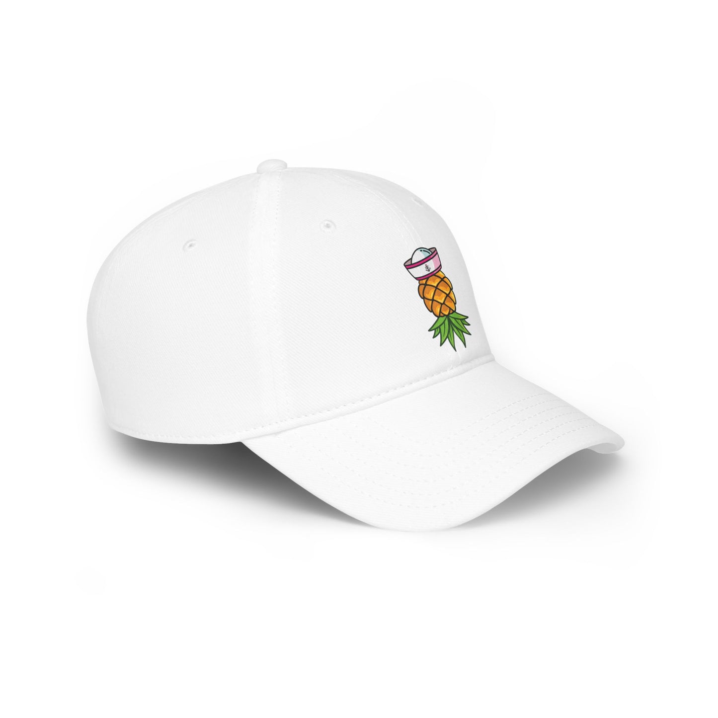 Upside Down Pineapple First Mate–Low Profile Baseball Cap