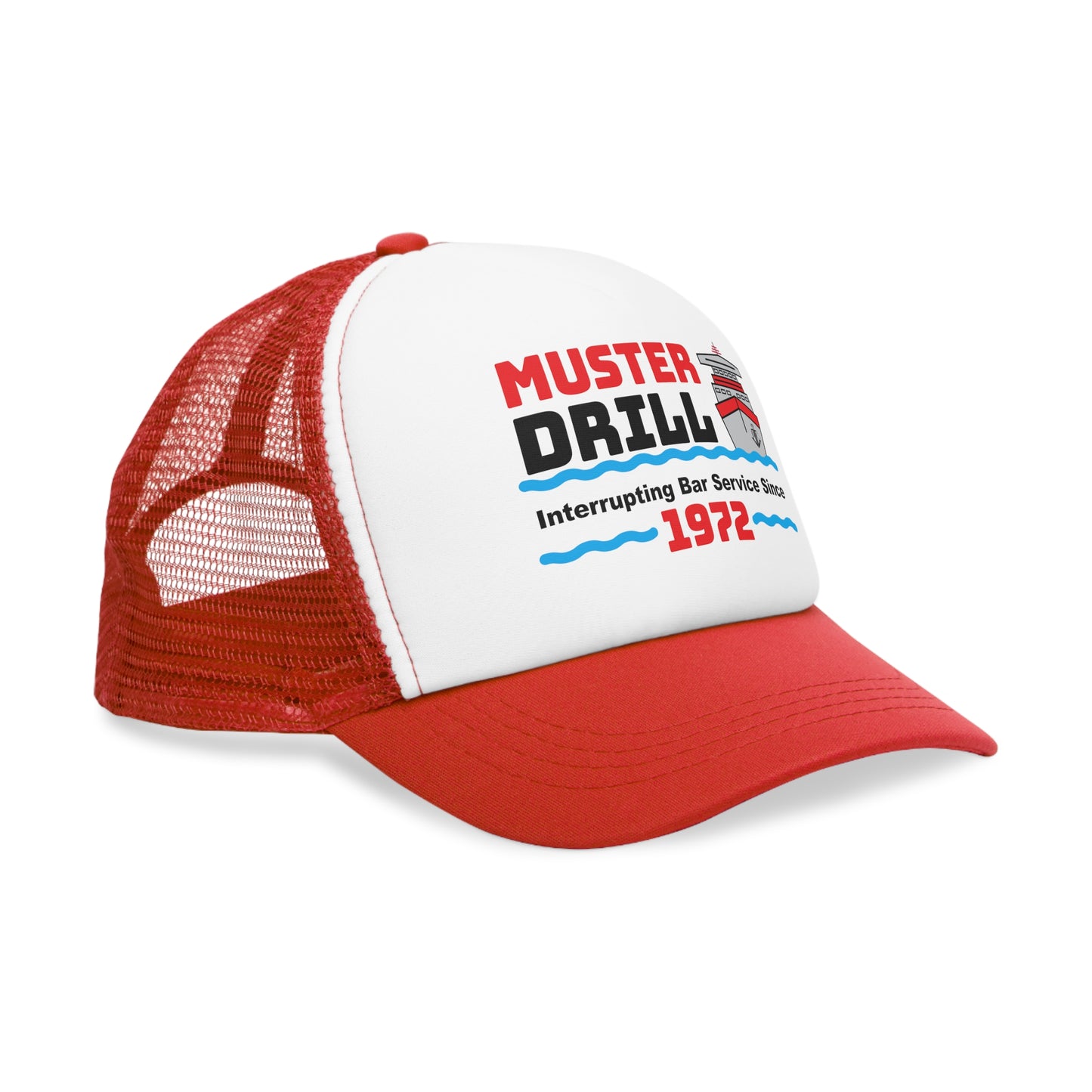 Muster Drill Interrupting Bar Service Since 1972–Mesh Cap