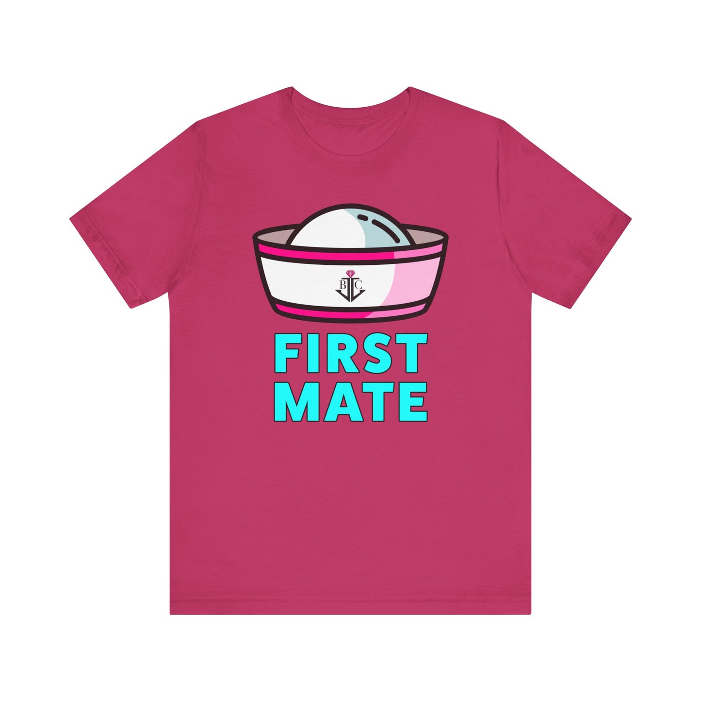 Cruise Crew, First Mate–Unisex Jersey Short Sleeve Tee–EXPRESS DELIVERY*