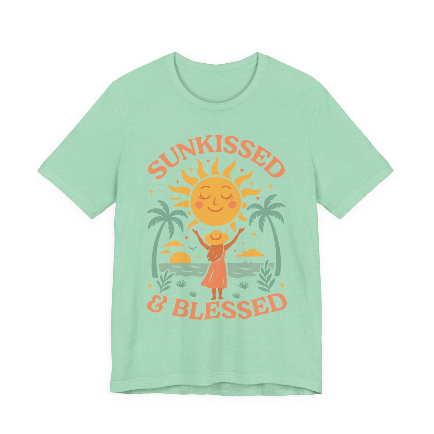 Sun Kissed & Blessed–Unisex Jersey Short Sleeve Tee–EXPRESS DELIVERY*