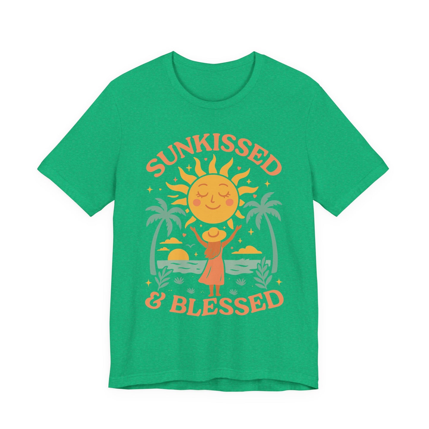 Sun Kissed & Blessed–Unisex Jersey Short Sleeve Tee–EXPRESS DELIVERY*