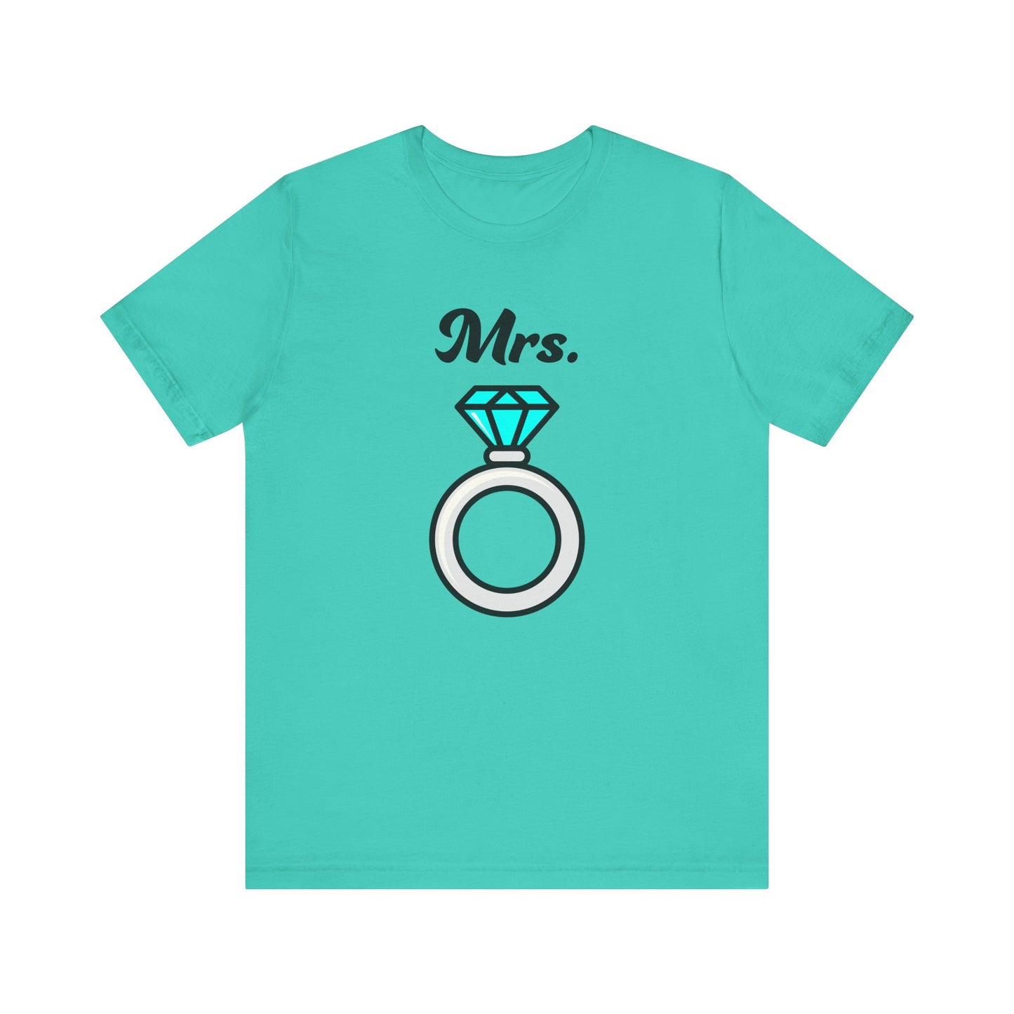 Mrs. Wedding Band–Women's Jersey Short Sleeve Tee–EXPRESS DELIVERY*