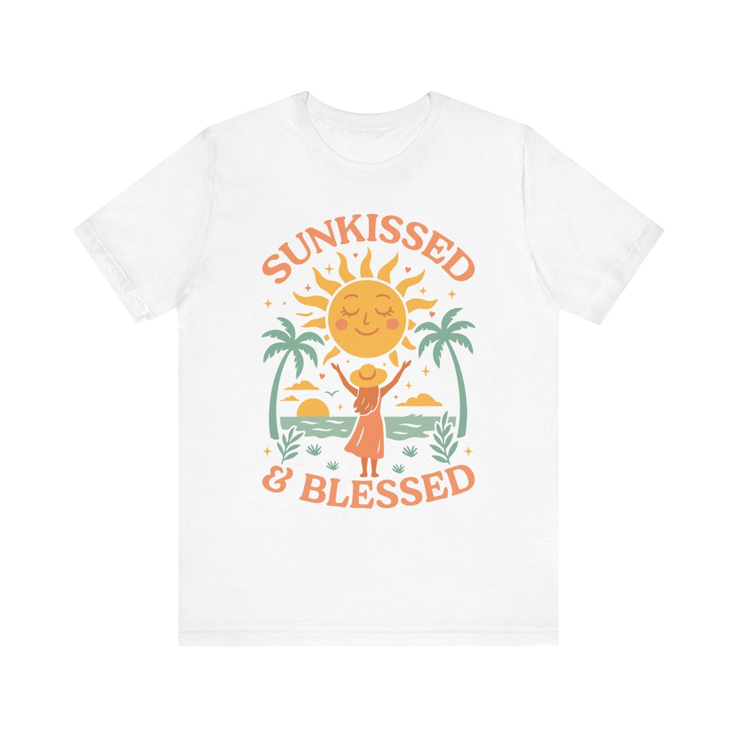 Sun Kissed & Blessed–Unisex Jersey Short Sleeve Tee–EXPRESS DELIVERY*
